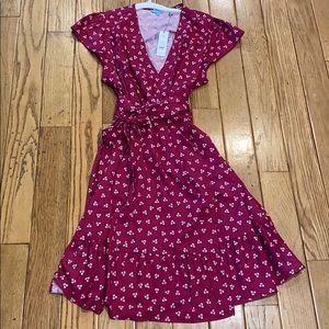 Draper James Wrap Flounce Dress